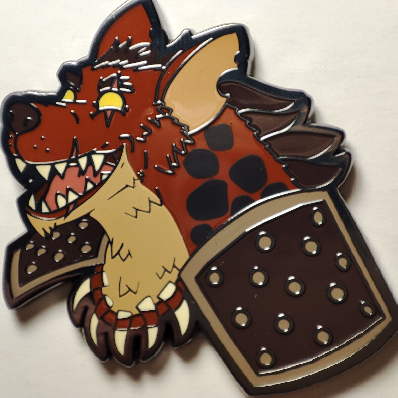 Dungeons And Dragons Gnoll Enamel Pin Official Collectible D&D Badge